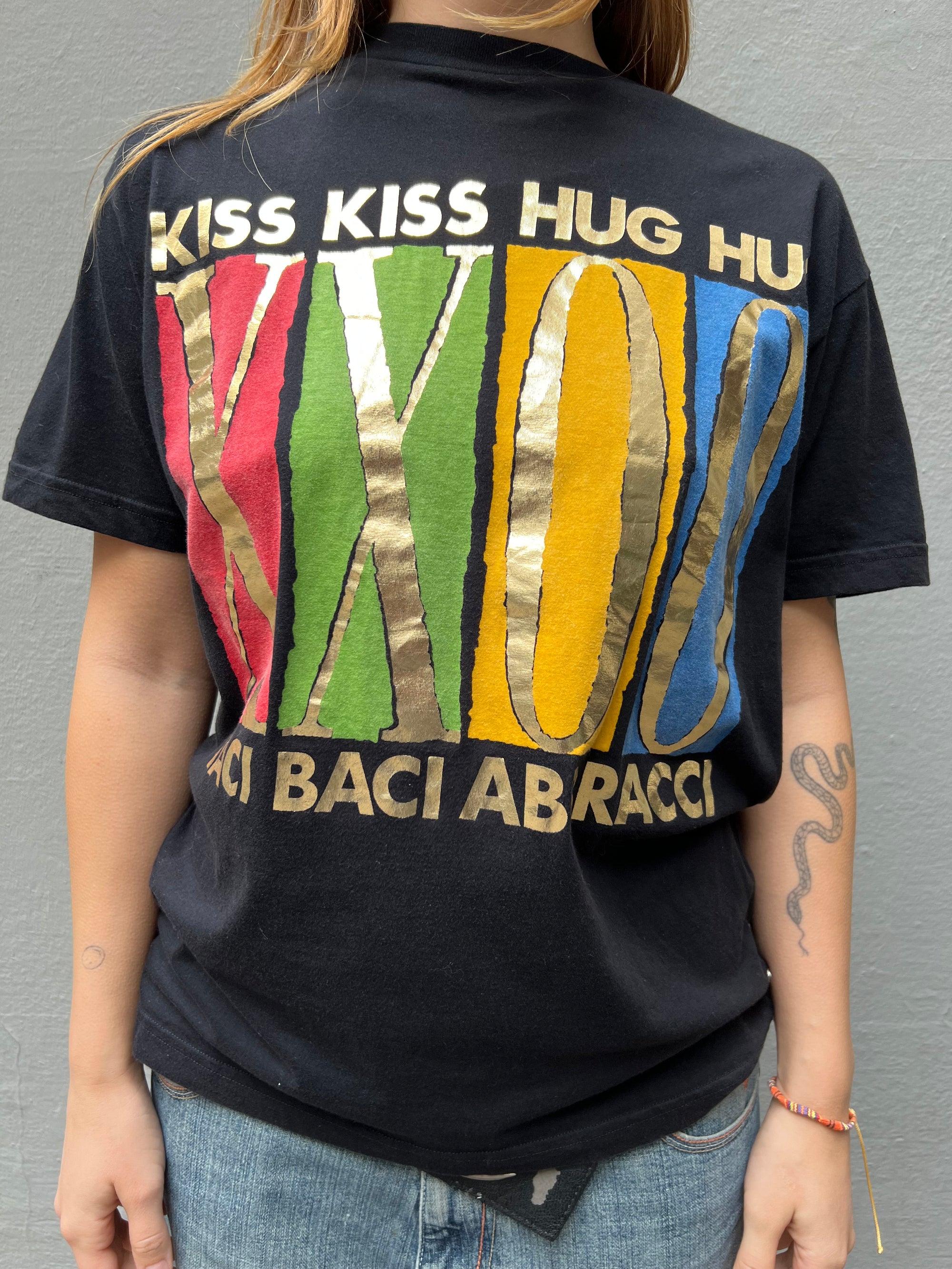 Vintage Moschino Printed Tee M