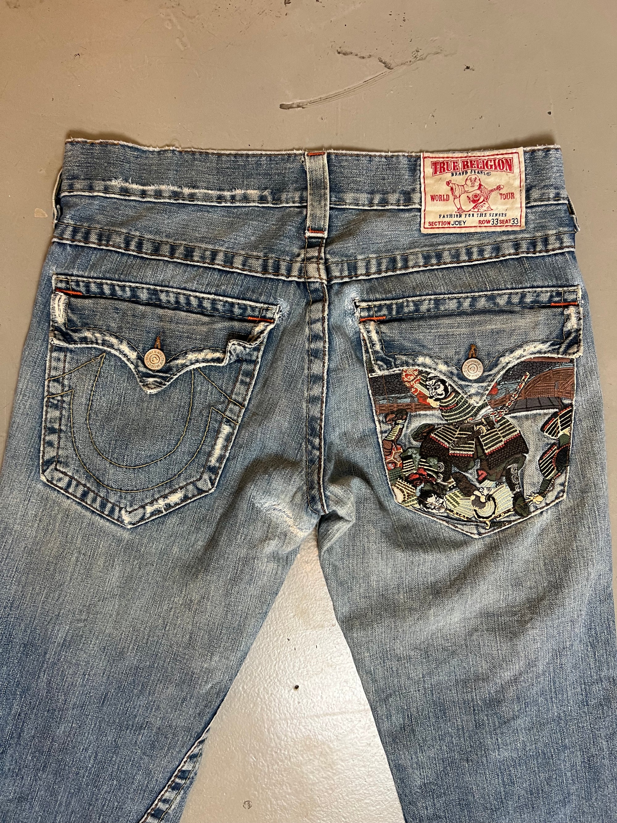 Vintage True Religion Stitched Denim M/L