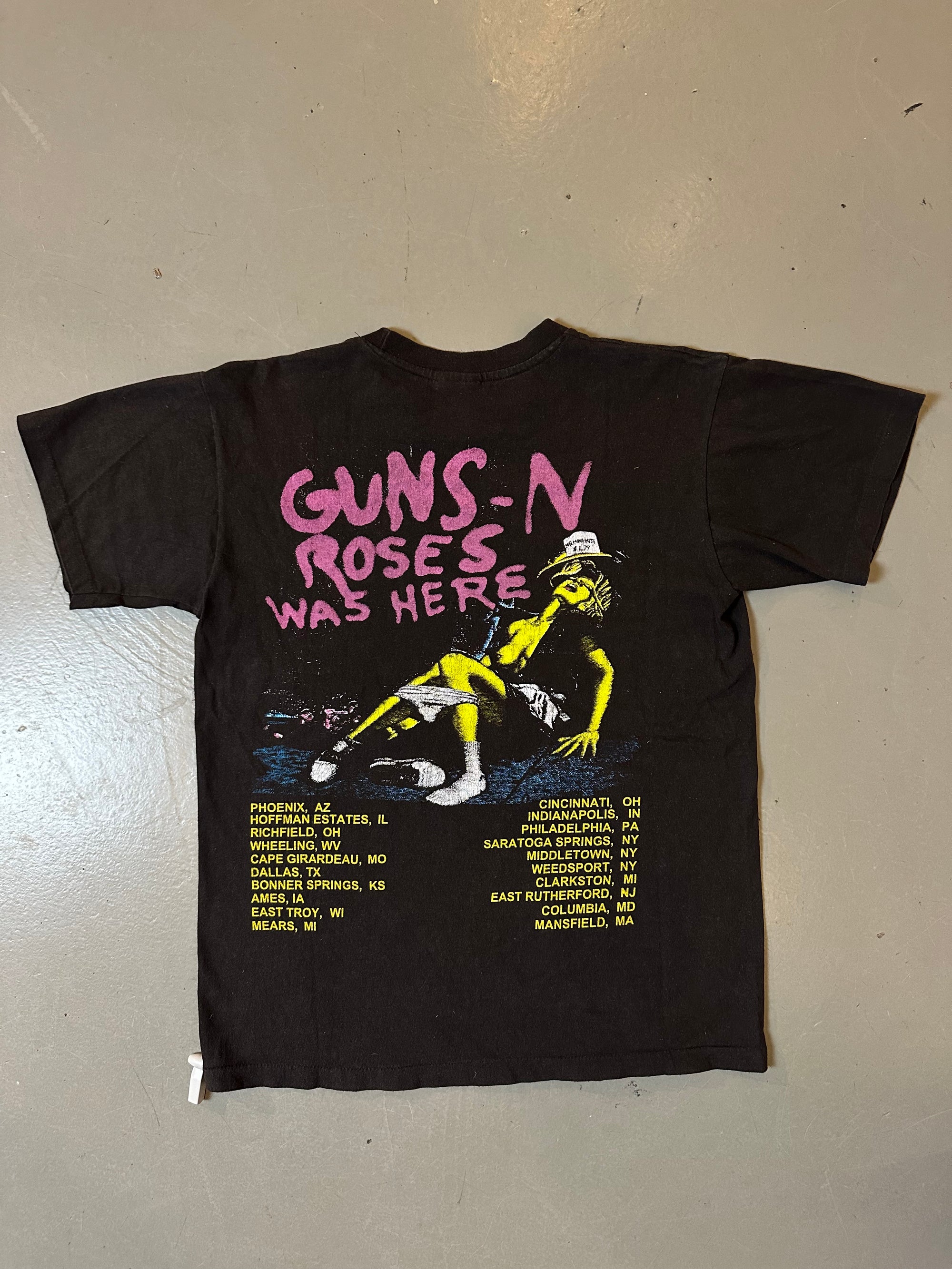 Vintage Black GunsNRoses Tee M/L