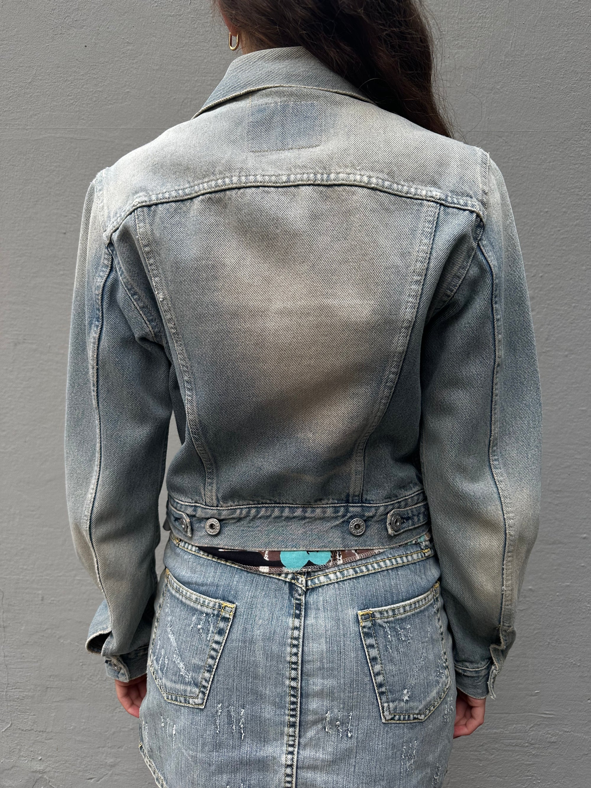 Vintage Replay Blue Denim Jacket S