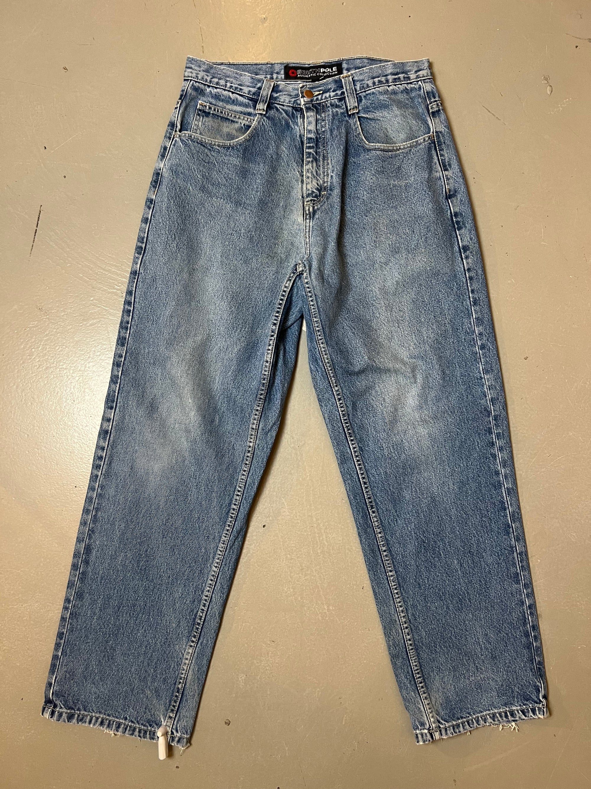 Vintage Baggy Southpole Denim Pants M/L