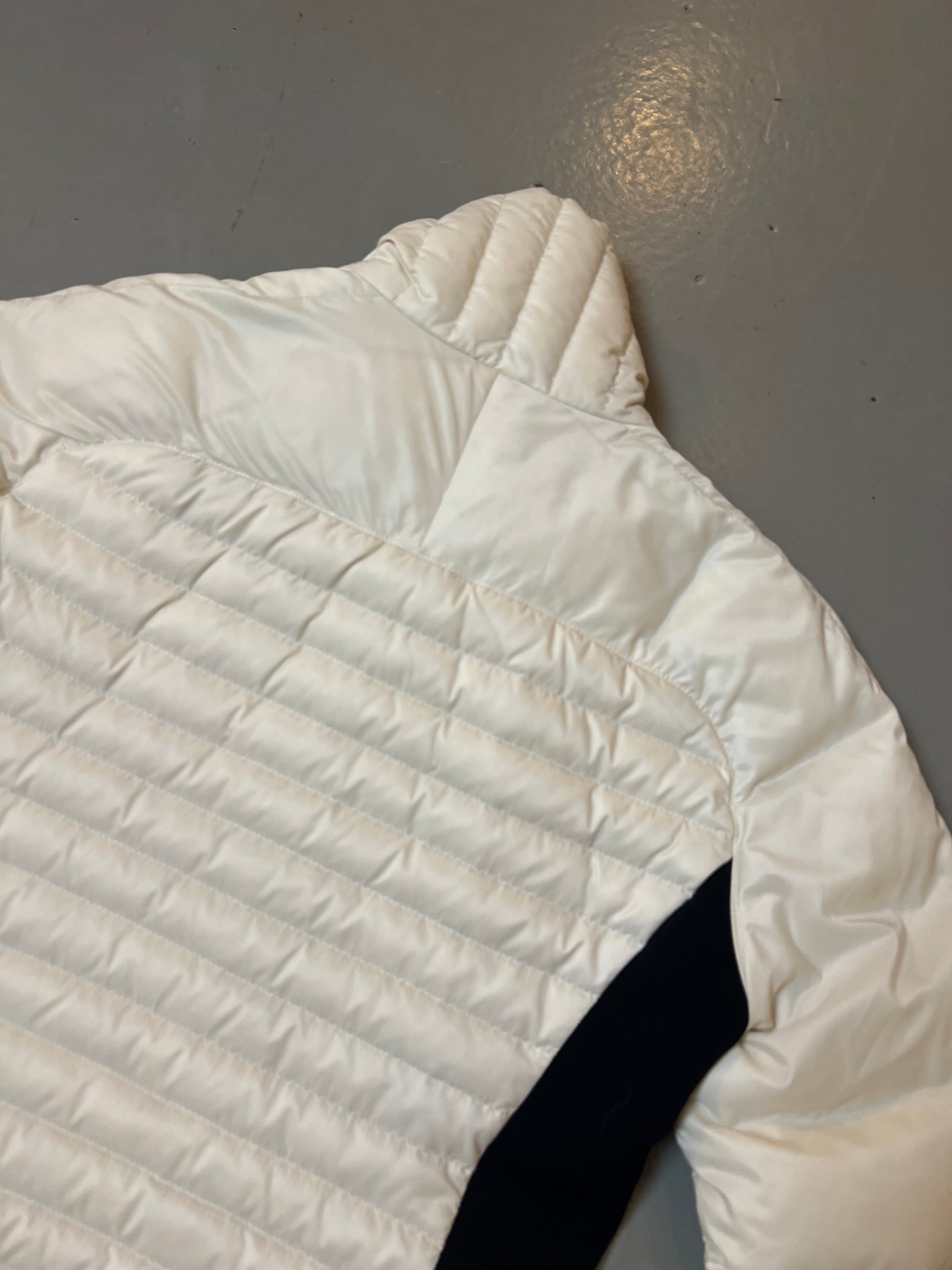 Vintage Moncler White Down Jacket S