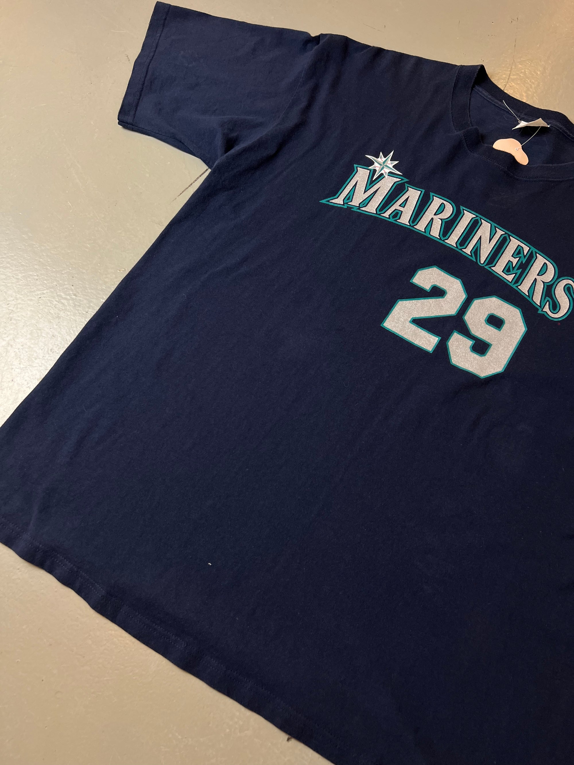 Vintage Blue Mariners Shirt XXL