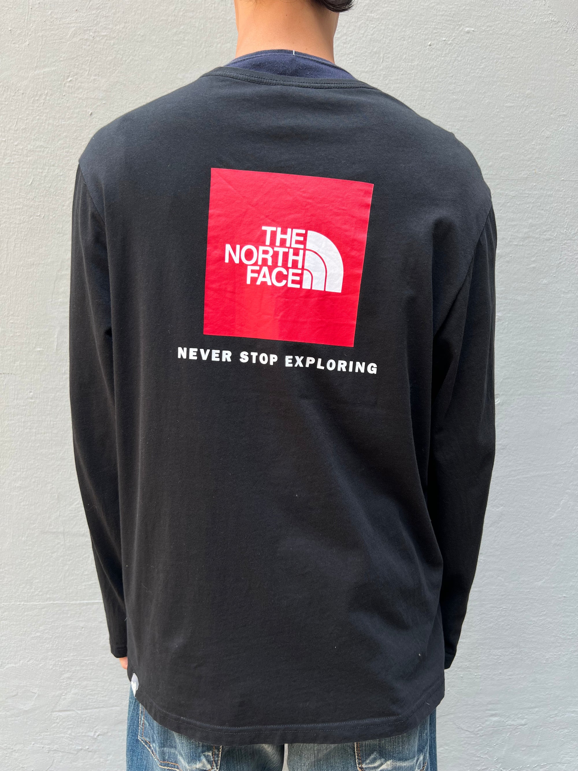 Vintage The North Face Printed Longsleeve L
