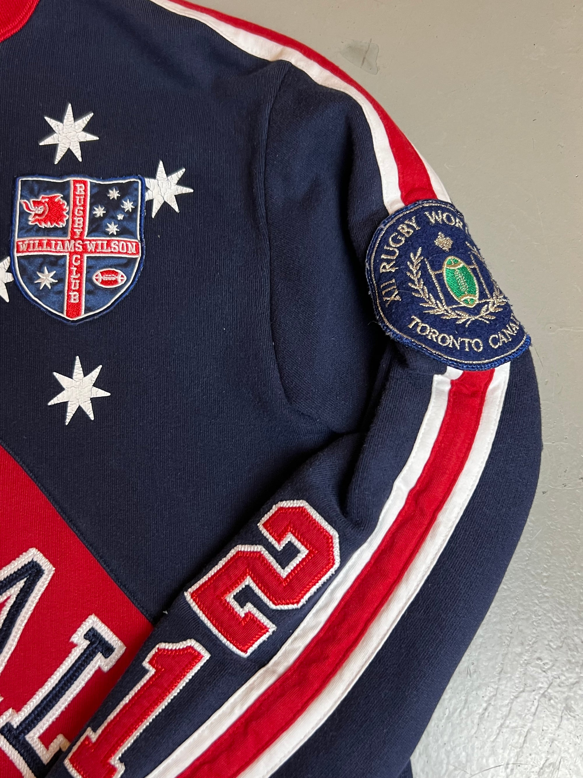 Vintage Australia Rugby Zip Jacket  M/L