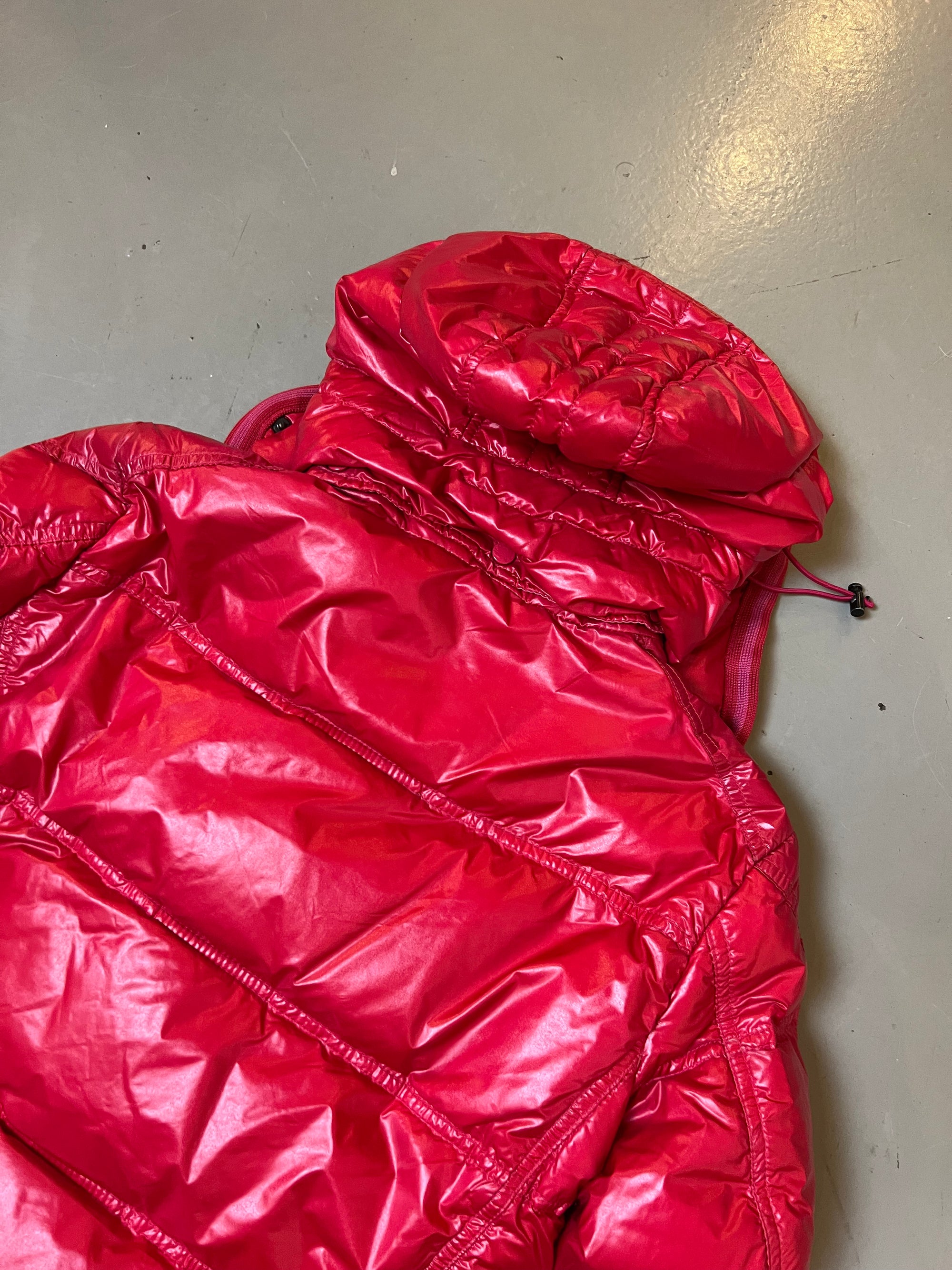 Vintage Pink Moncler Down Puffer Jacket S