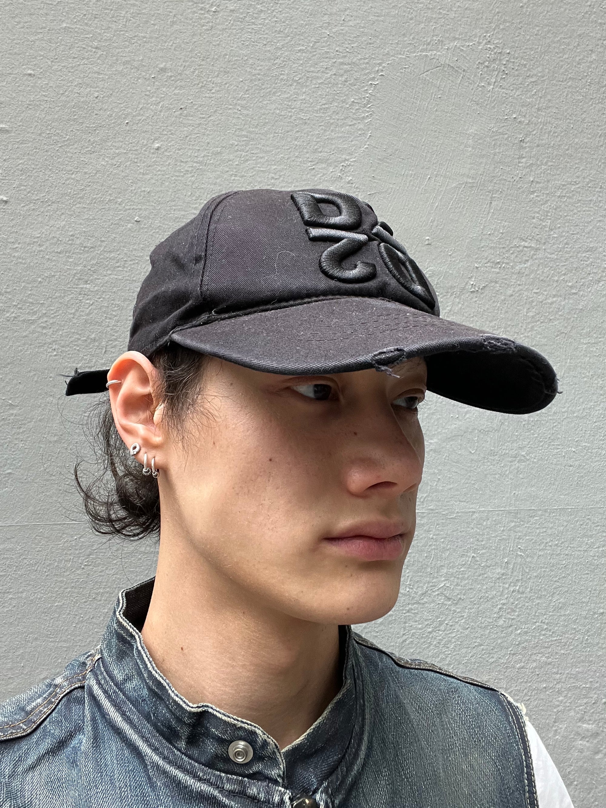 Vintage Black Dsquared Cap