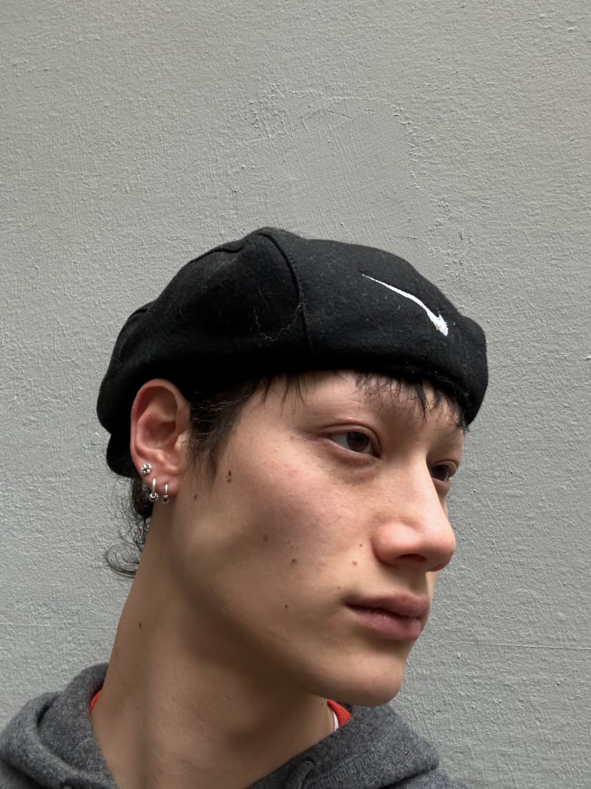 Vintage Nike Black Flat Cap