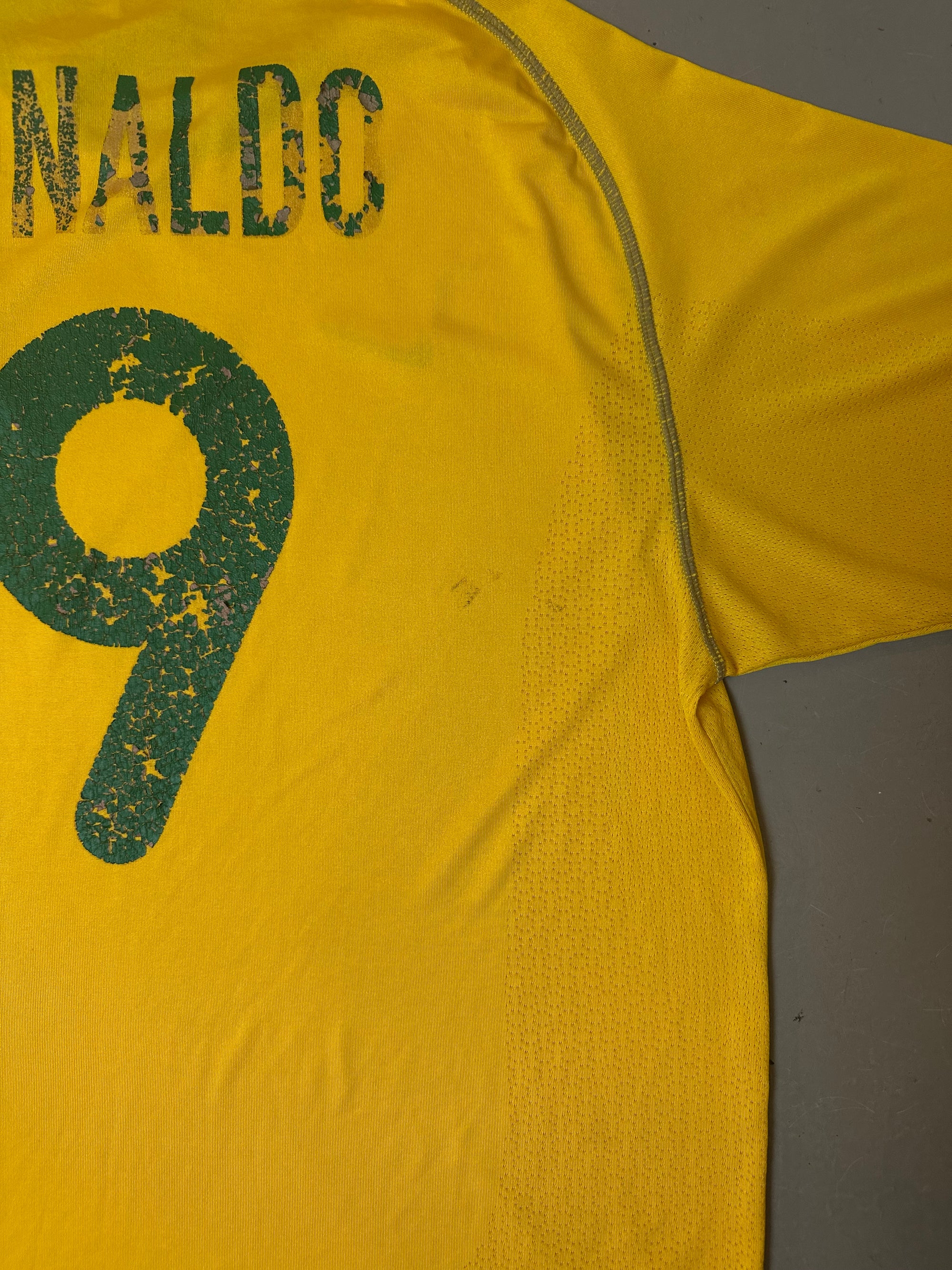 Vintage Nike Brasil Ronaldo Jersey XL