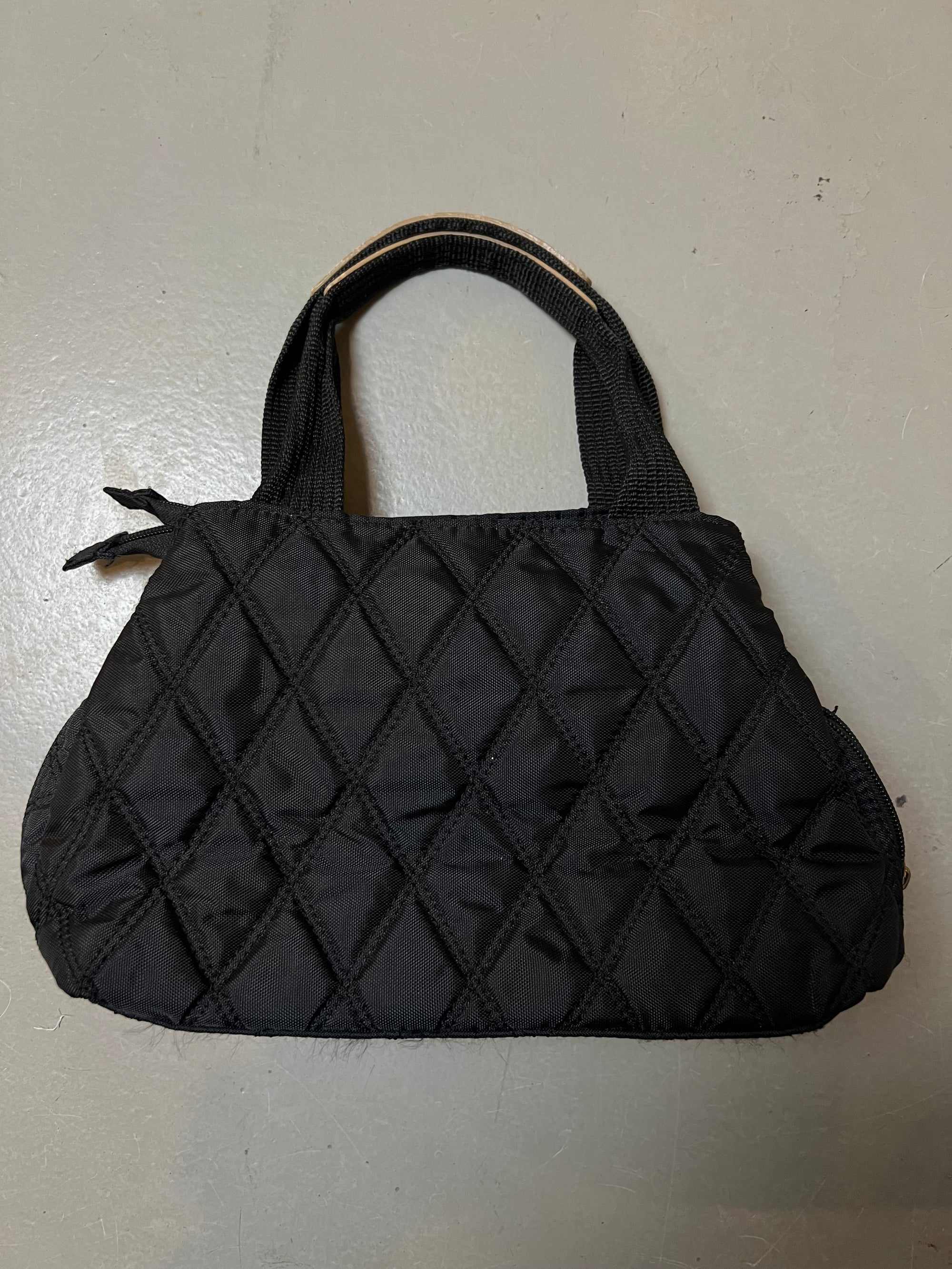 Vintage Moncler Black Mini Bag