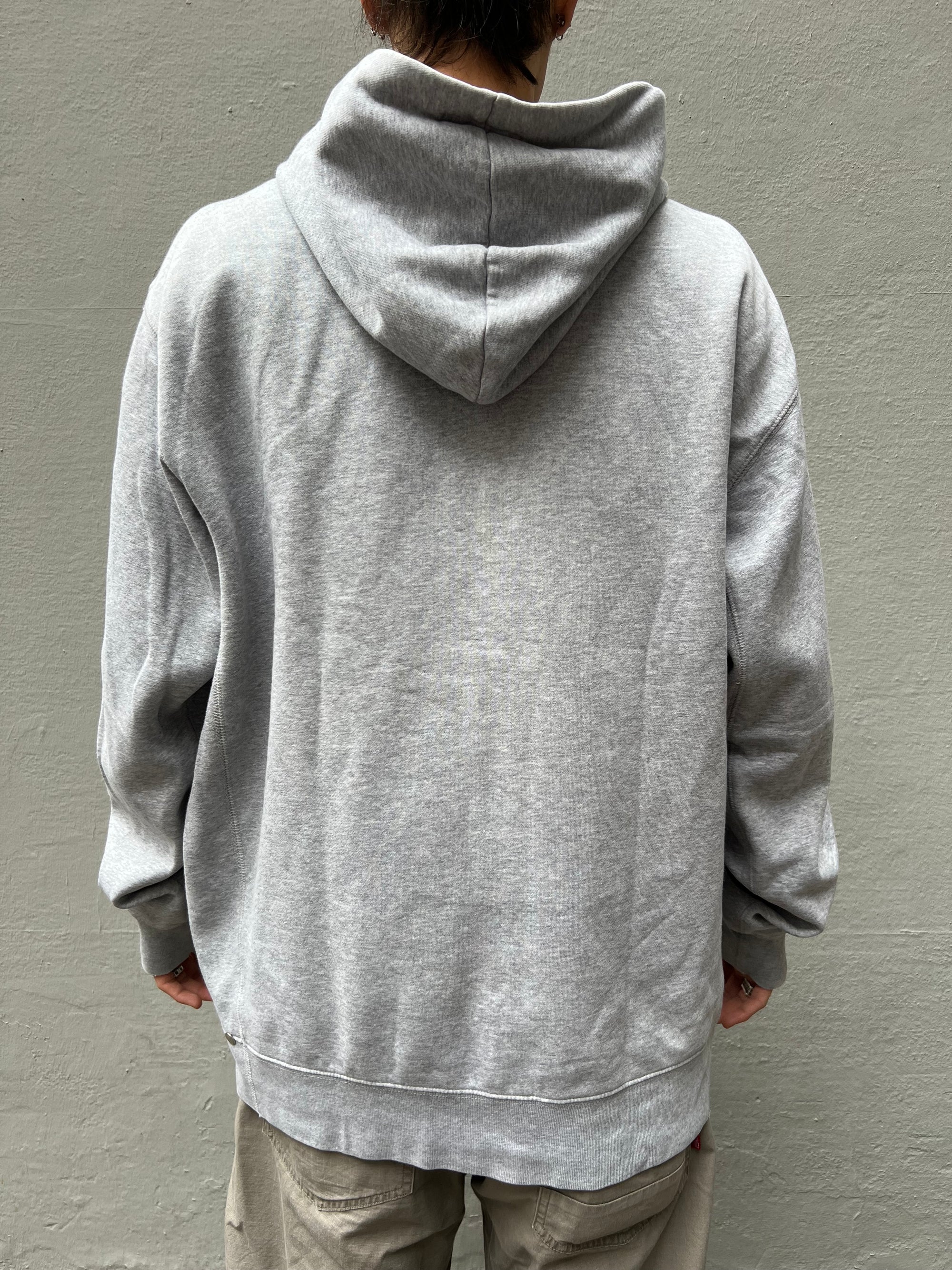 Vintage Grey Nike Zip-Hoodie XL/XXL