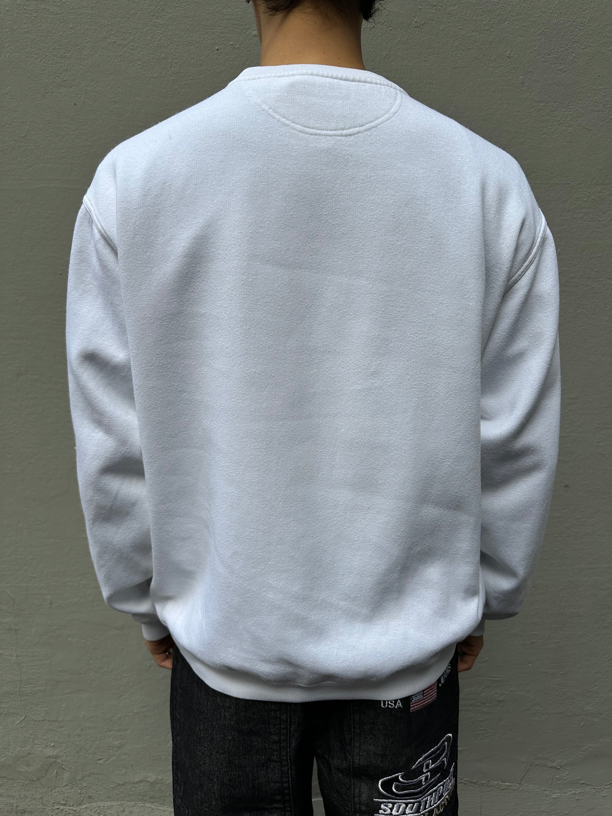 Vintage White Nike Sweater M/L