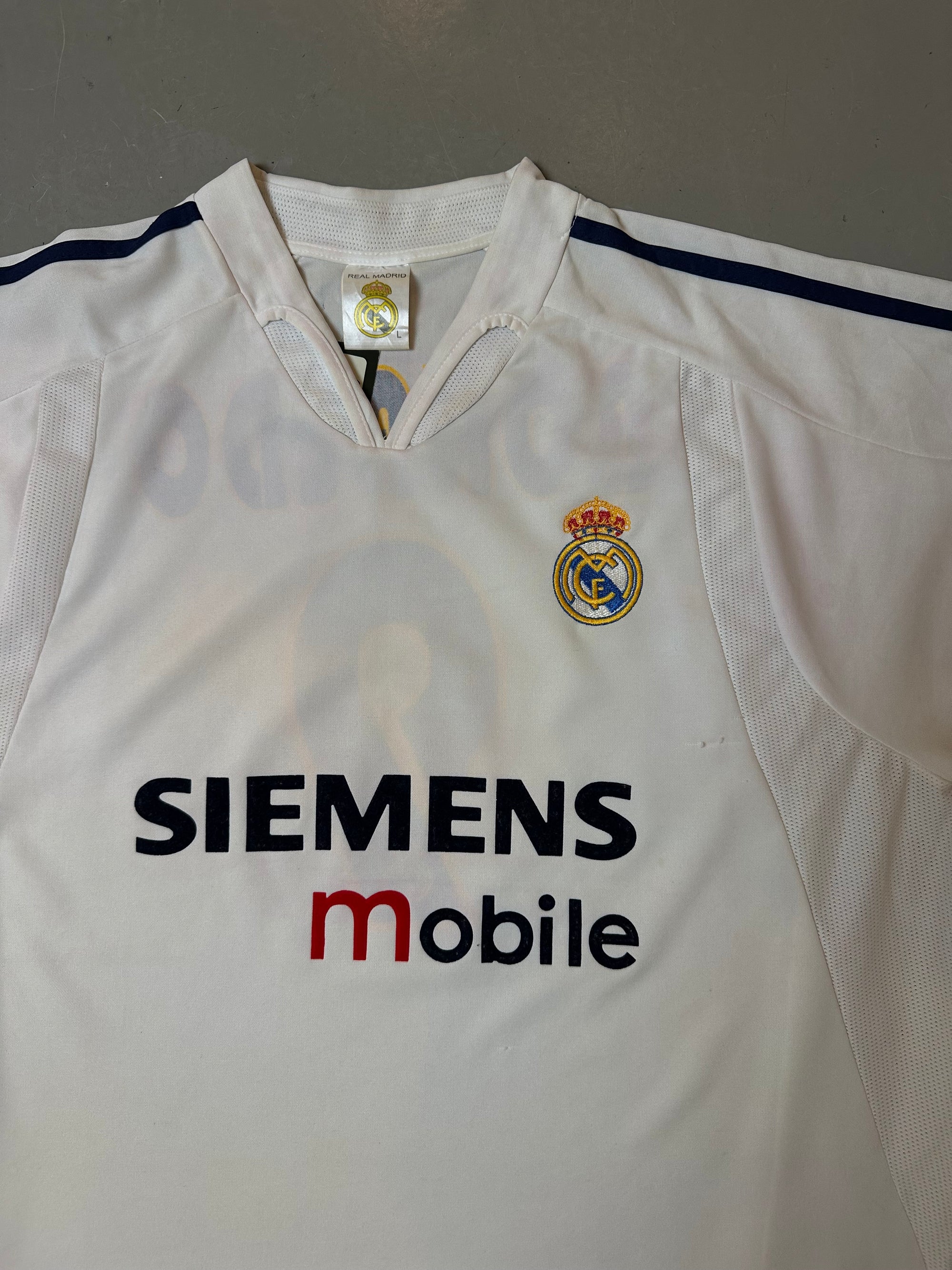 Vintage Real Madrid Ronaldo Jersey XL