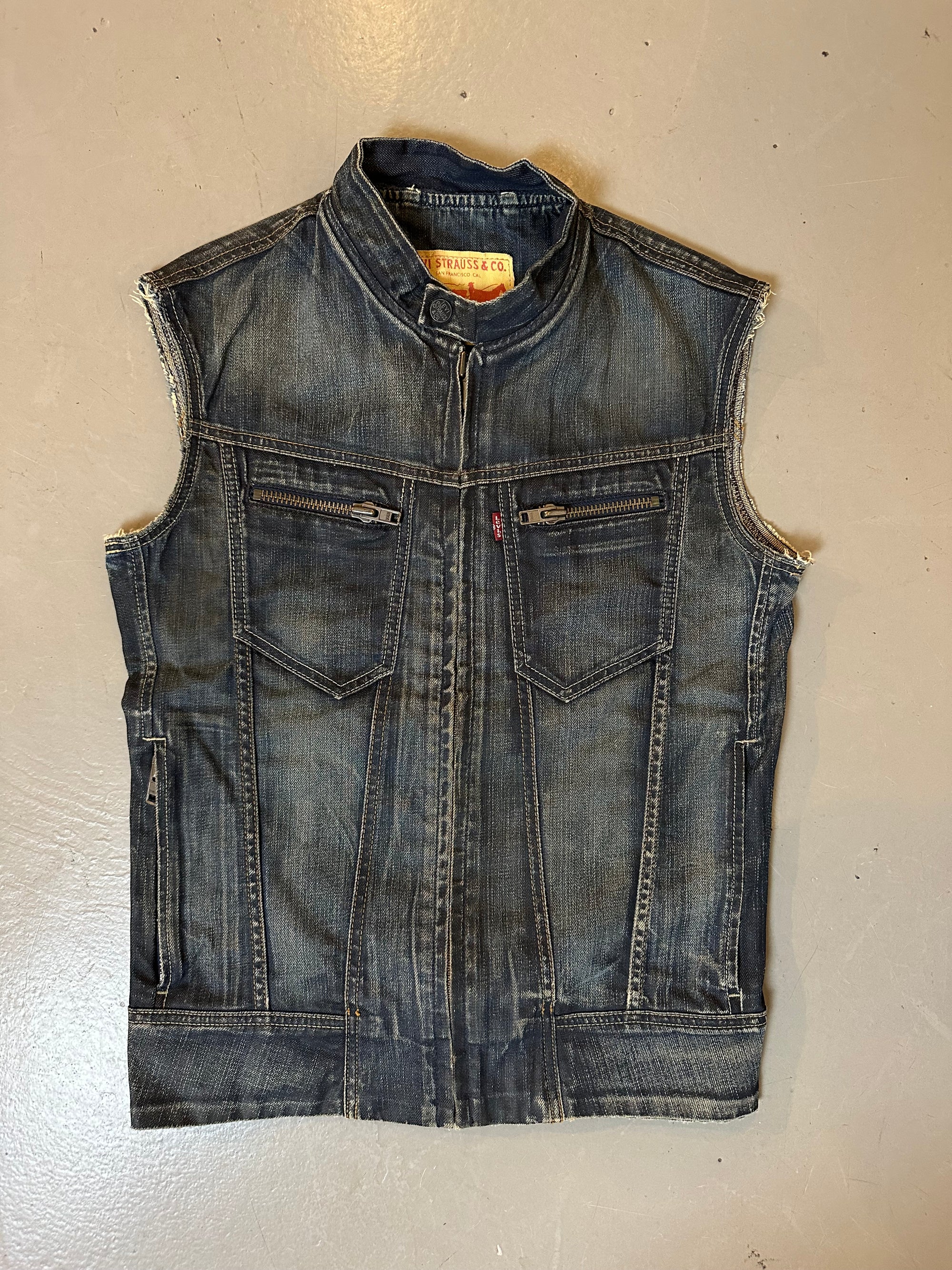 Vintage Levis Denim Vest S/M