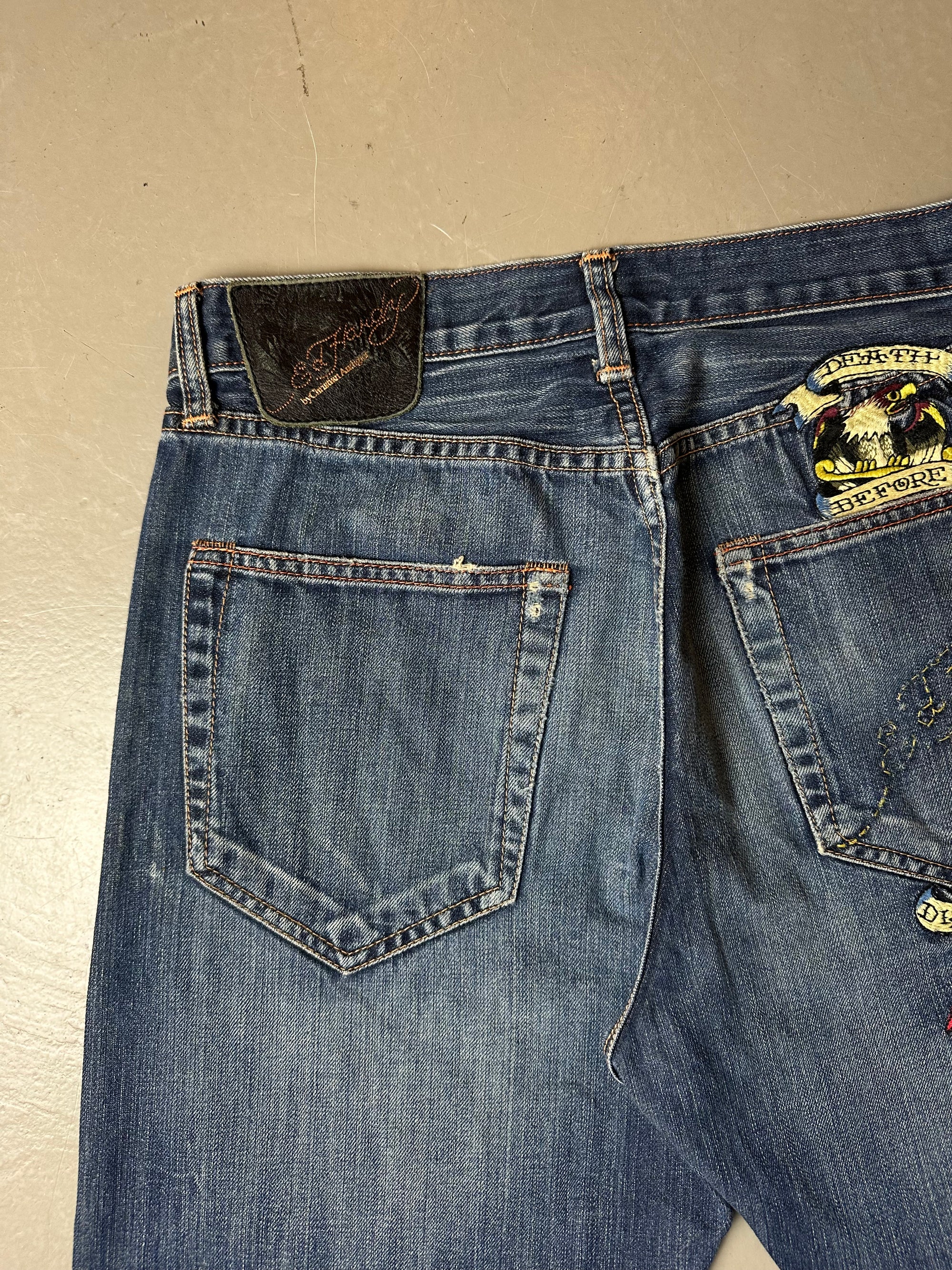 Vintage Ed Hardy Denim M/L