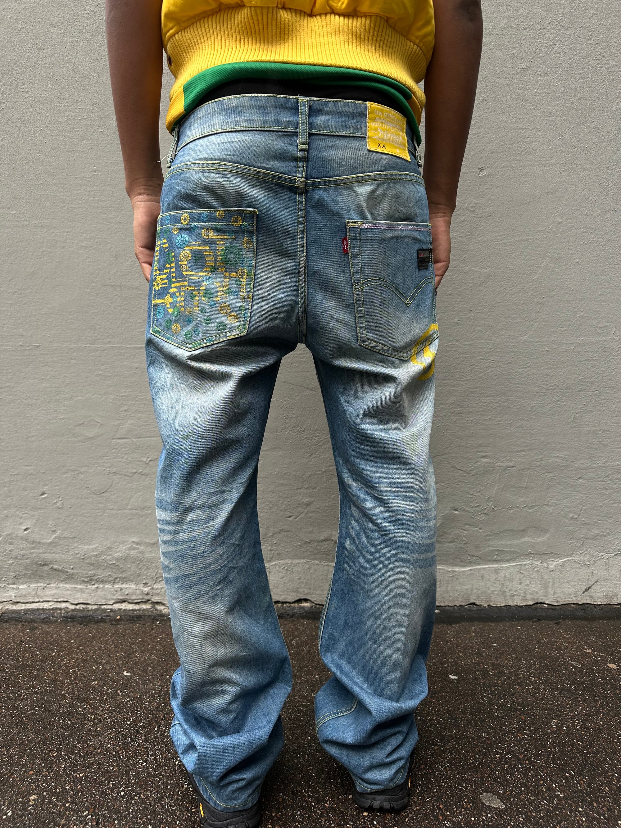 Vintage Levis Printed Denim M/L