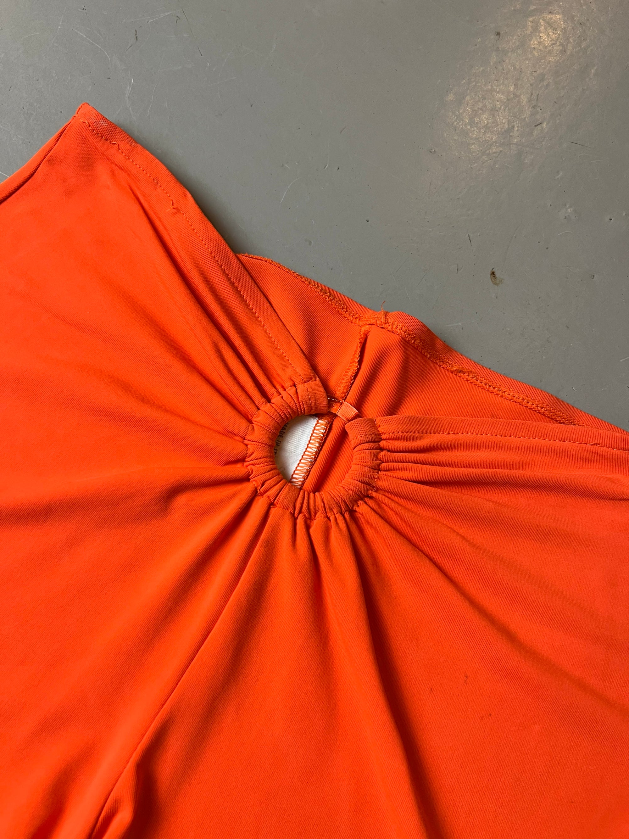 Vintage Orange Micro Shorts S/M