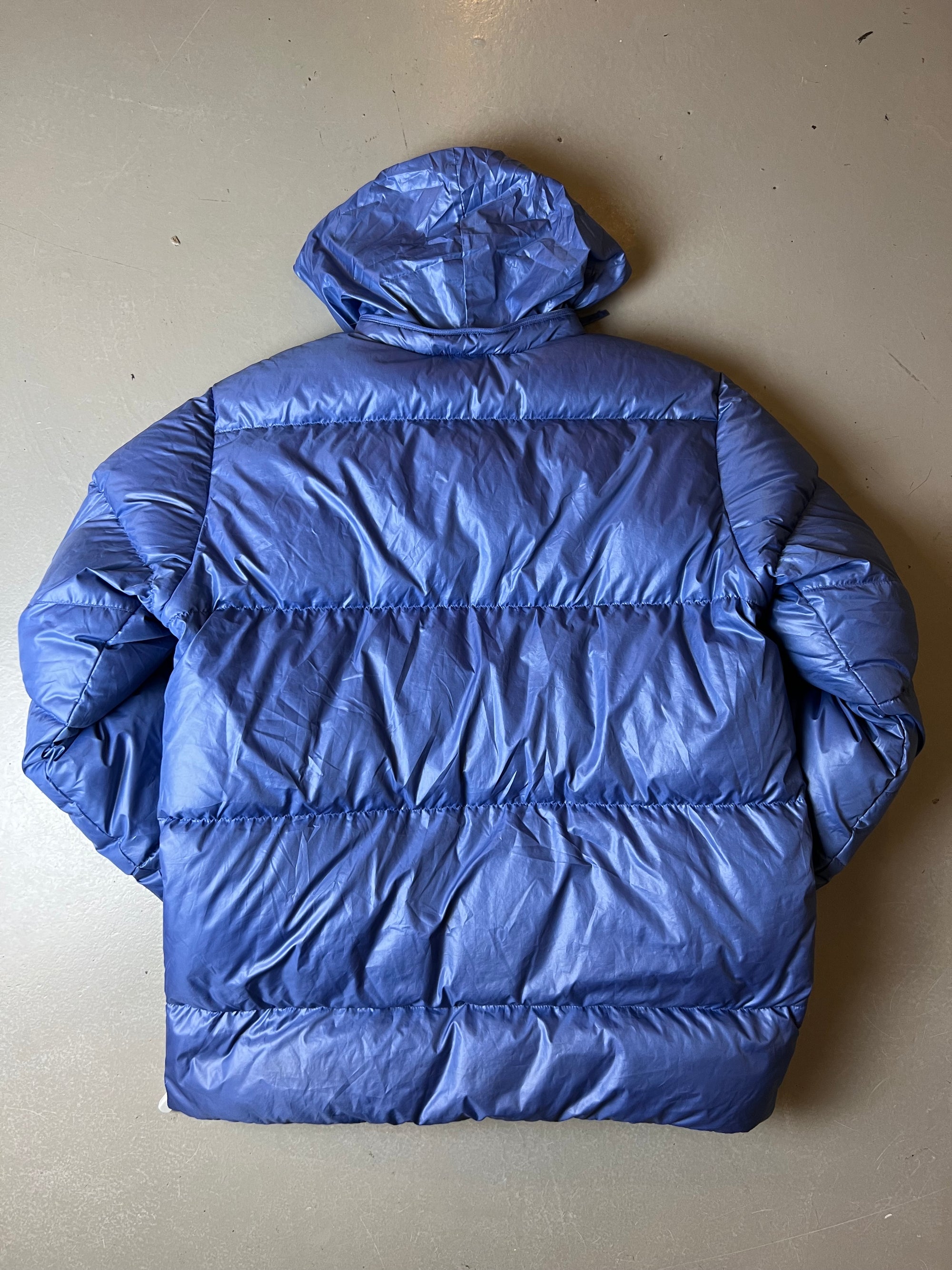 Vintage Blue Nike Puffer Jacket L/XL