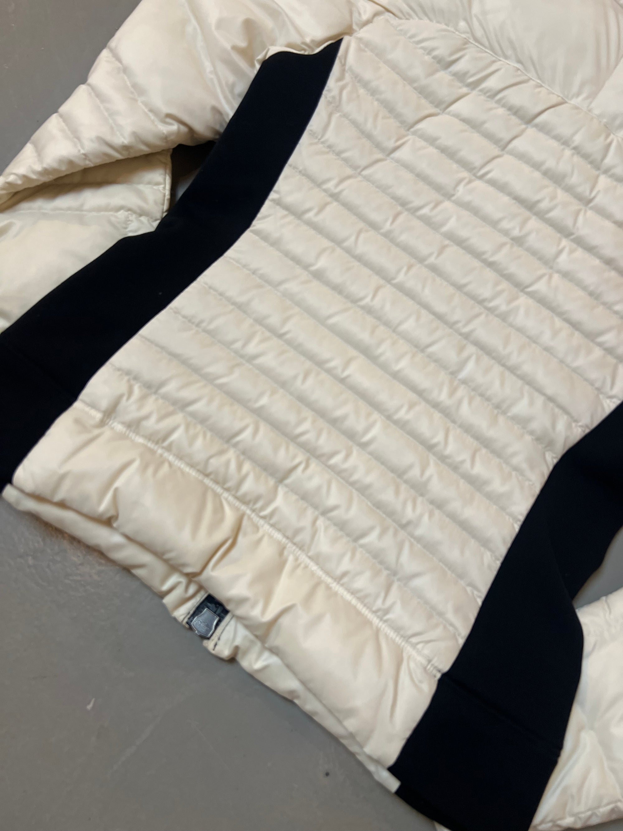 Vintage Moncler White Down Jacket S