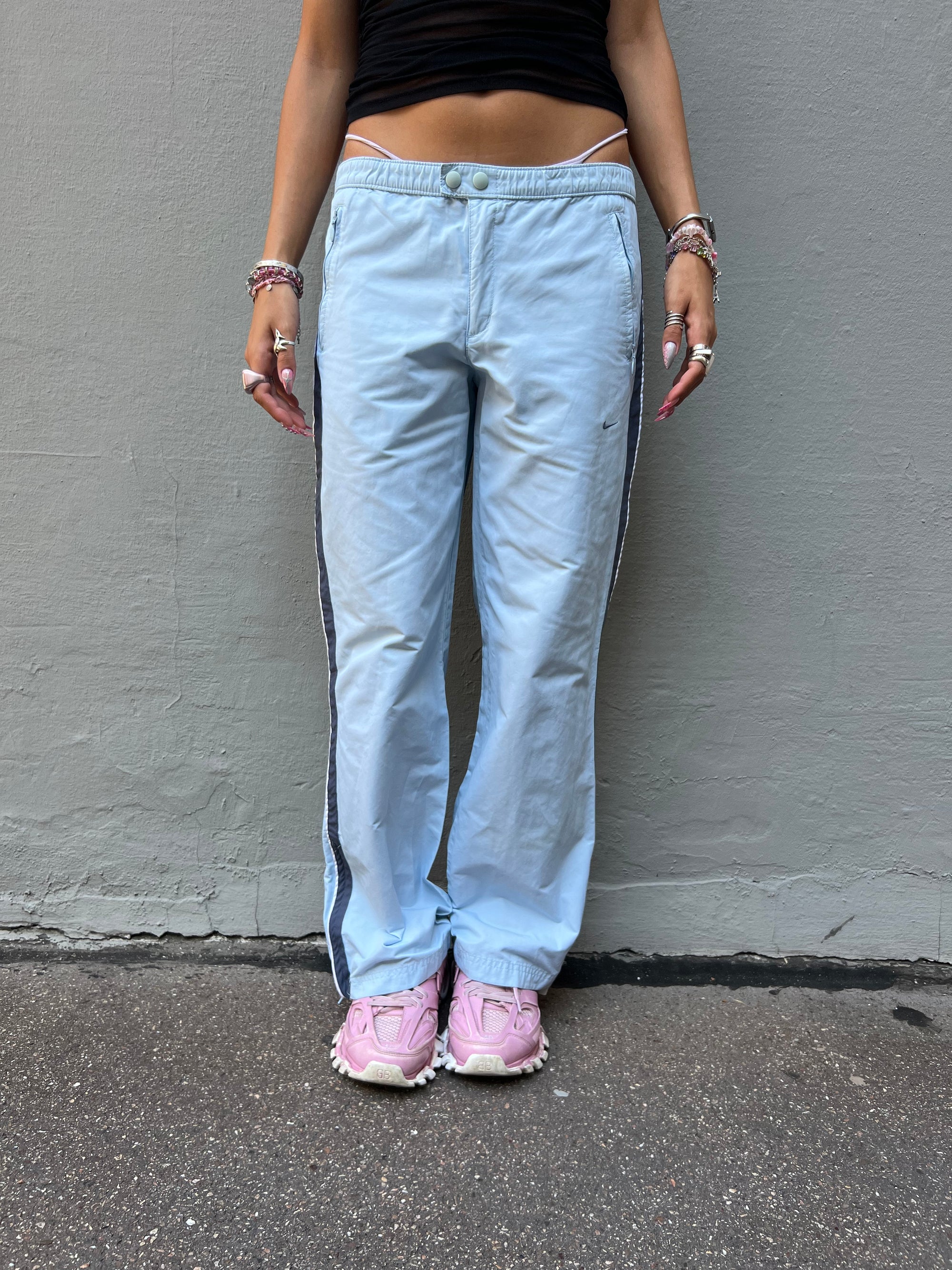 Vintage Baby blue Nike Track Pants S